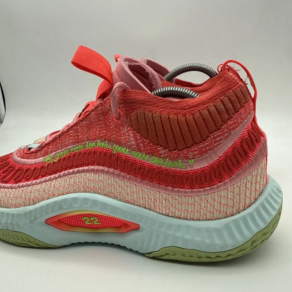 Nike Womens Cosmic Unity 3 FQ9395-600 Red Basketball Shoes Sneakers Size US 11 - Picture 14 of 16